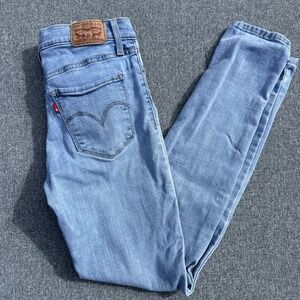 Levis 311 Shaping Skinny Jeans Womens 26x30 Light Wash Stretch Denim